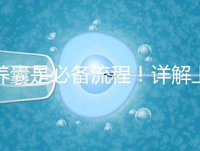 養囊是必備流程！詳解上海集愛試管嬰兒全過程