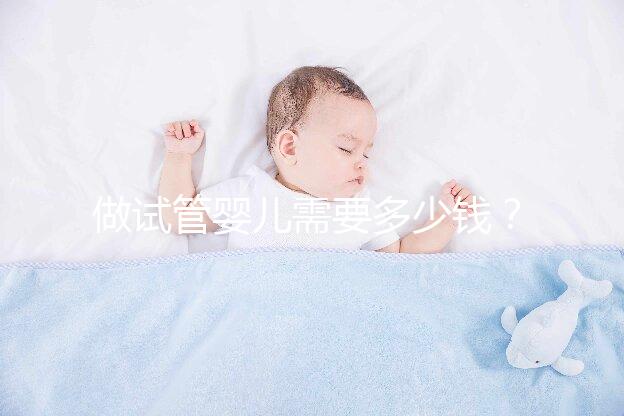 做試管嬰兒需要多少錢？