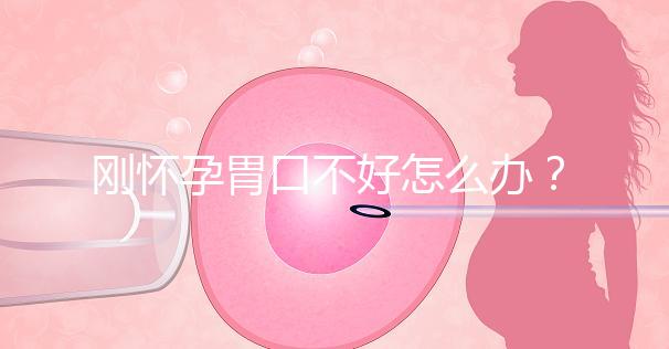 剛懷孕胃口不好怎么辦？