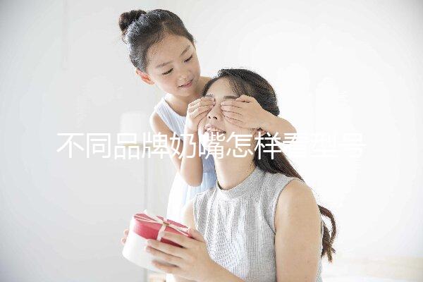 不同品牌奶嘴怎樣看型號(hào)?了解這5種型號(hào)即可