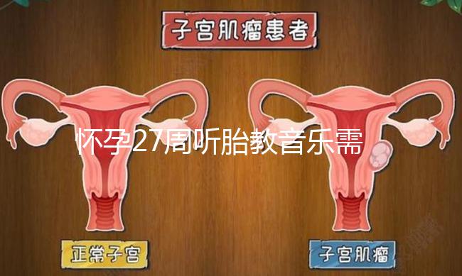 懷孕27周聽胎教音樂需要多長時間？過長會損害聽力