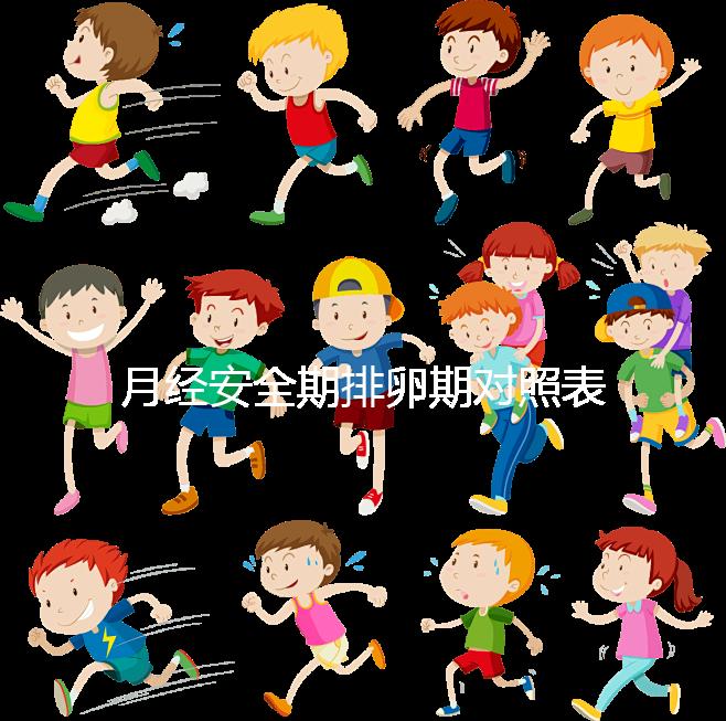 月經(jīng)安全期排卵期對照表一覽,手把手教你計(jì)算備孕日子