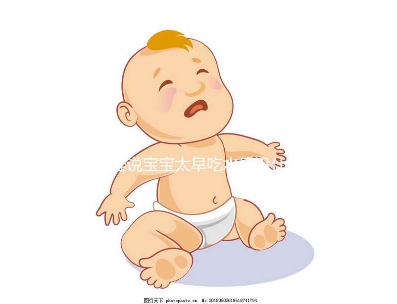 誰說寶寶太早吃水果沒什么關系，別體重超標、不長牙才后悔