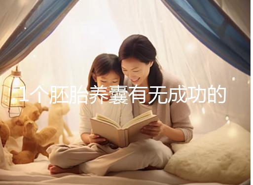 1個胚胎養(yǎng)囊有無成功的幾率進(jìn)來看,能養(yǎng)成幾個真不好說